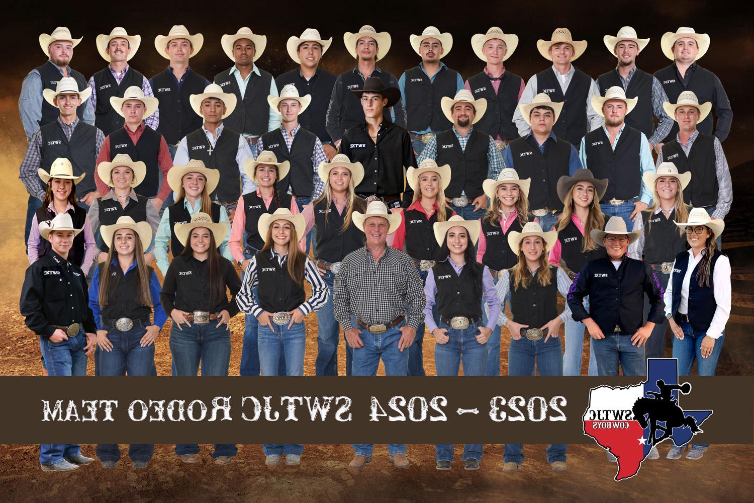 2023 - 2024 SWTJC Rodeo Team
